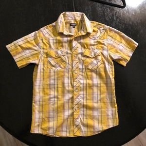 Boy’s size 12 Western-style, short-sleeve shirt